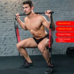 Body Workout  with Resistance Bands Rubber Buckles